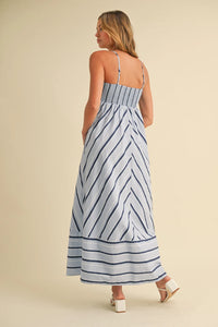 Brooklyn Striped Maxi Dress