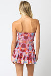 Hollie Smocked Ruffle Mini Dress
