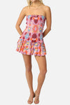 Hollie Smocked Ruffle Mini Dress