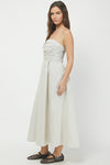 Abby Tube Striped Maxi Dress
