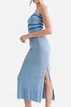 Jenni Knit Crochet Midi Dress
