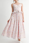 Lana Rose Printed Top & Midi Skirt Set