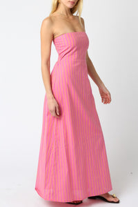 Jane Strapless Maxi Dress