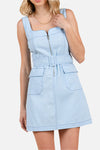 Miria Belted Mini Dress