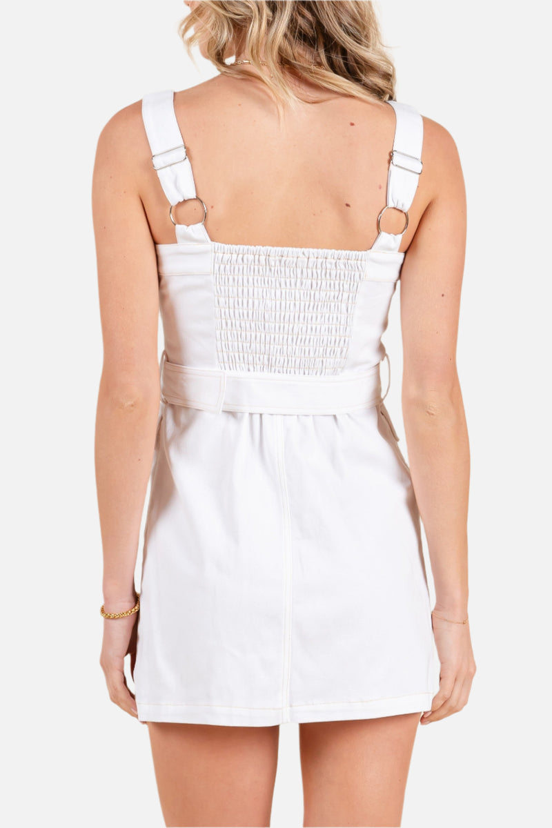 Sienna Belted Mini Dress
