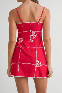 Lauren Printed Mini Dress