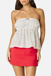 Milla Side Slit Mini Skort