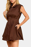 Dottie Pleated Mini Dress