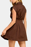 Dottie Pleated Mini Dress