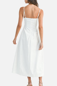 Dalia Spaghetti Strap Midi Dress