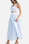 Fallon Top and Midi Skirt Set