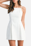 Carly Pleated Mini Dress