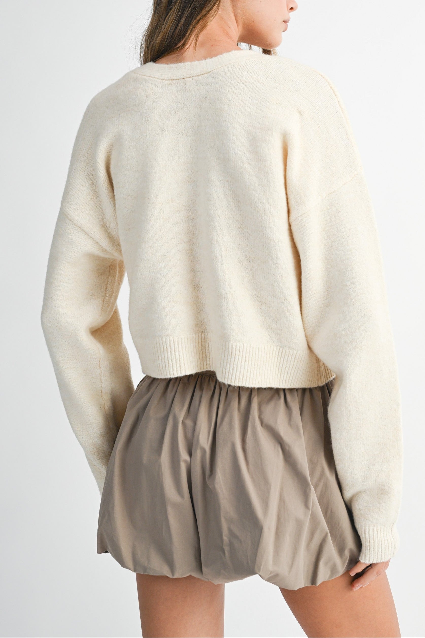 Brighton Back Bow Knit Sweater