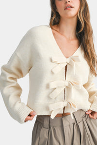 Brighton Back Bow Knit Sweater