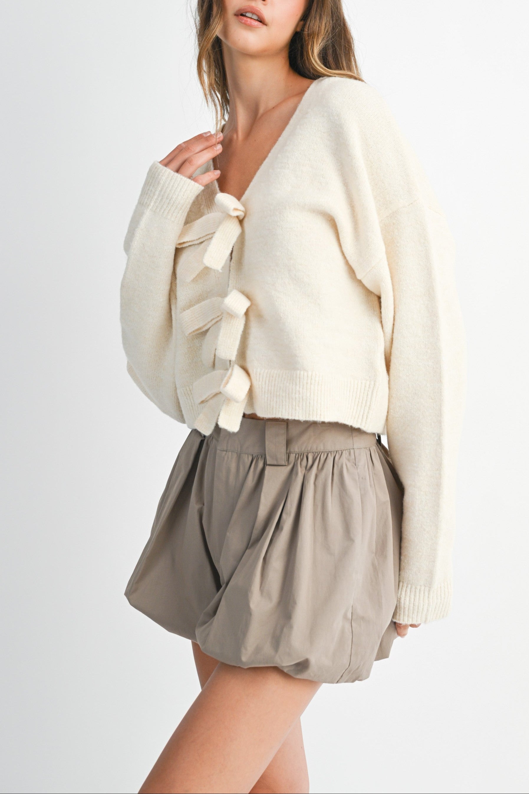 Brighton Back Bow Knit Sweater