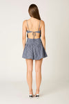 Maisy Pinstripe Mini Dress
