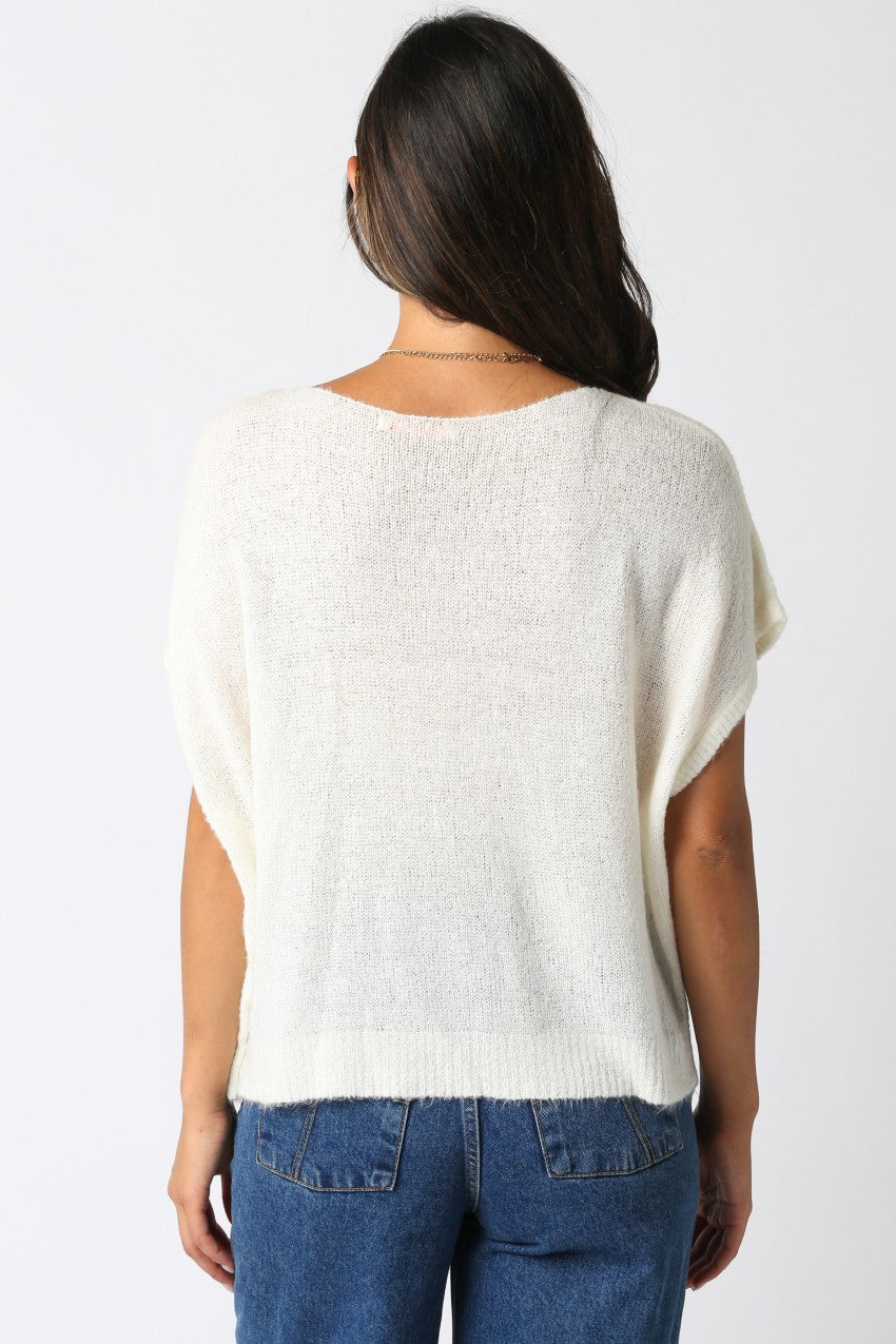 Neelie Relaxed Knit Top