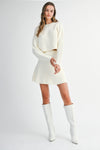 Palmer Long Sleeve Knit Sweater & Skirt Set