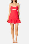 Josie Linen Blend Mini Dress