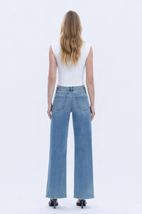 Hampton Rhinestone Embellished Wide Jeans