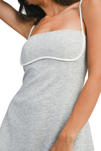 Gracie Contrast A-Line Romper