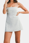 Gracie Contrast A-Line Romper