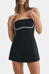 Fraser Contrast Binding A-line Mini Dress