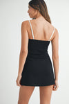 Fraser Contrast Binding A-line Mini Dress