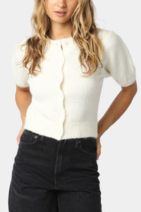 Jaxon Puff Sleeve Knit Top