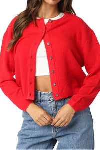 Abby Knit Long Sleeve Cardigan