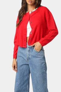 Abby Knit Long Sleeve Cardigan