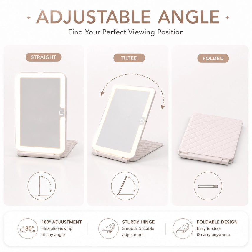 Led Travel Vanity Mirror
