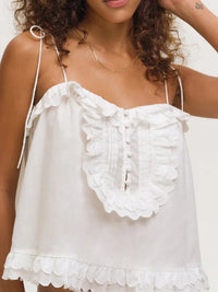For Love & Lemons Ambre Sleep Top