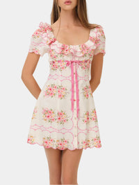 For Love & Lemons Scarlett Mini Dress