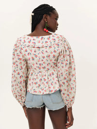 For Love & Lemons Cherry Mae Top