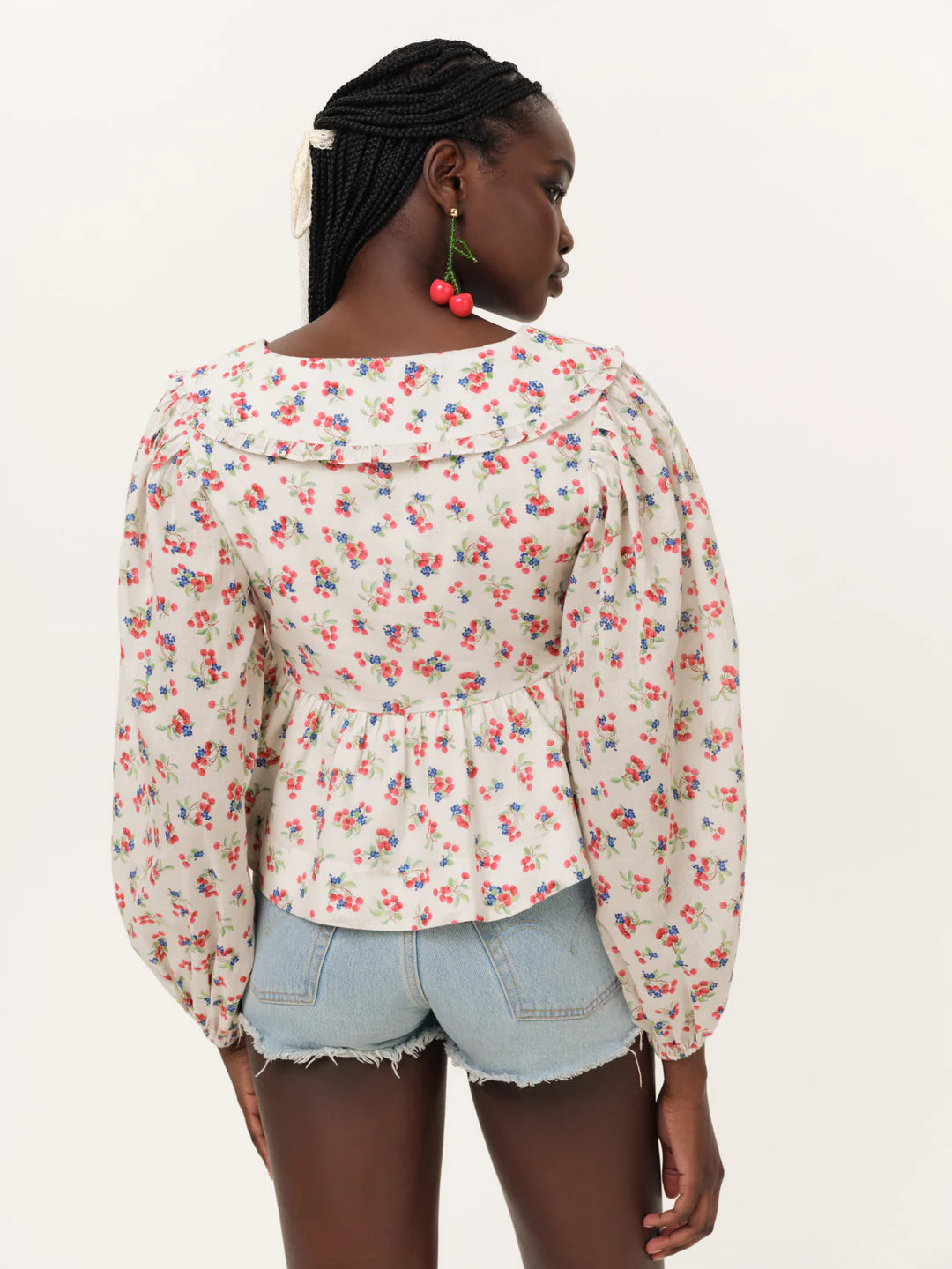 For Love & Lemons Cherry Mae Top
