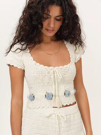 For Love & Lemons Lara Top & Mini Skirt