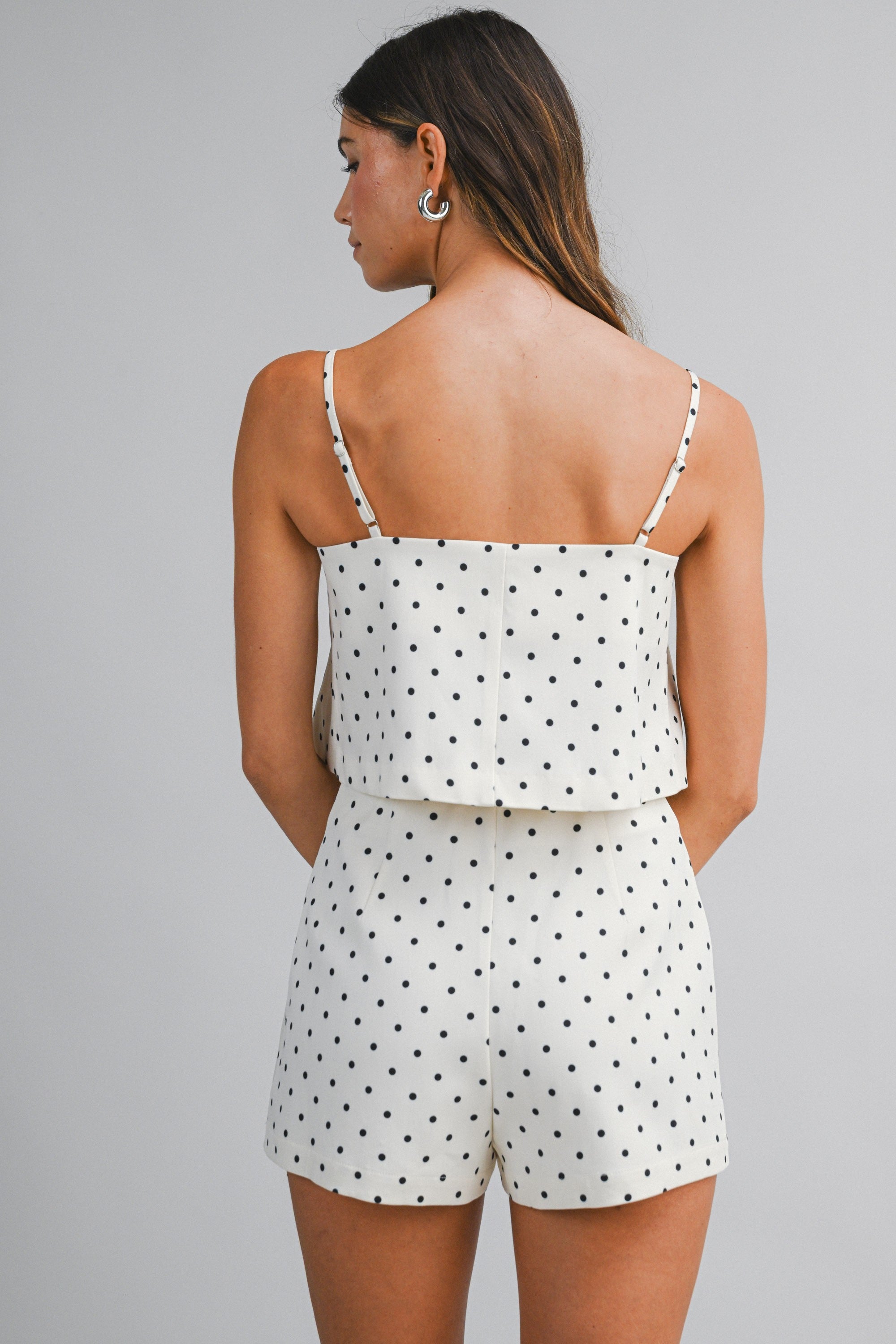 Jules Polka Dot Top & Mini Skort Set