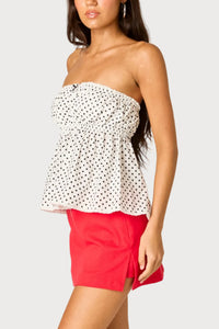 Wren Mini Skort in Red