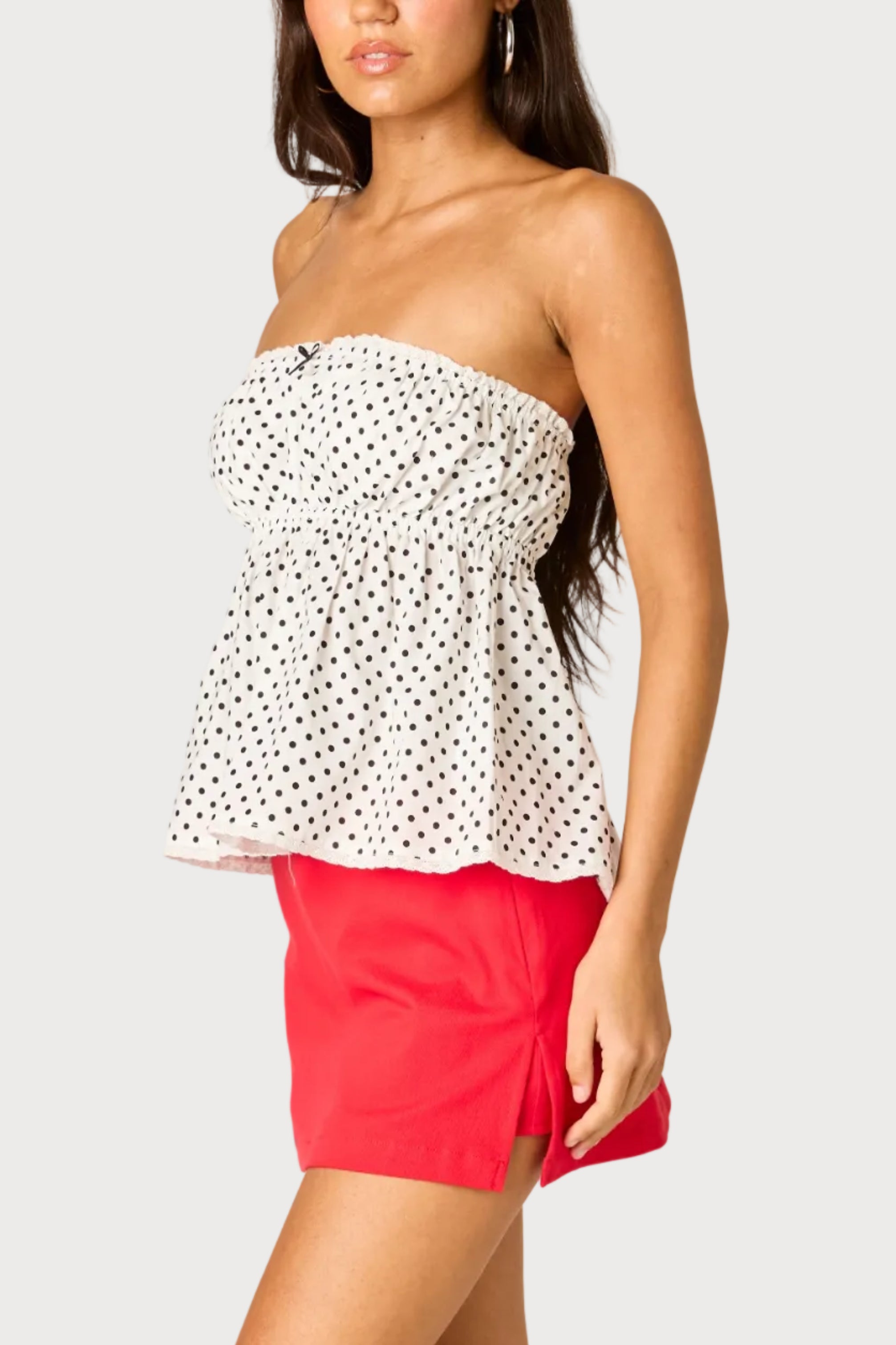 Wren Mini Skort in Red