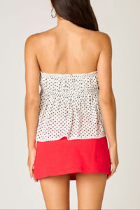 Wren Mini Skort in Red