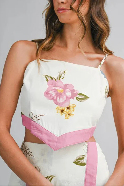 Willow Tie Back Top & Mini Skort Set