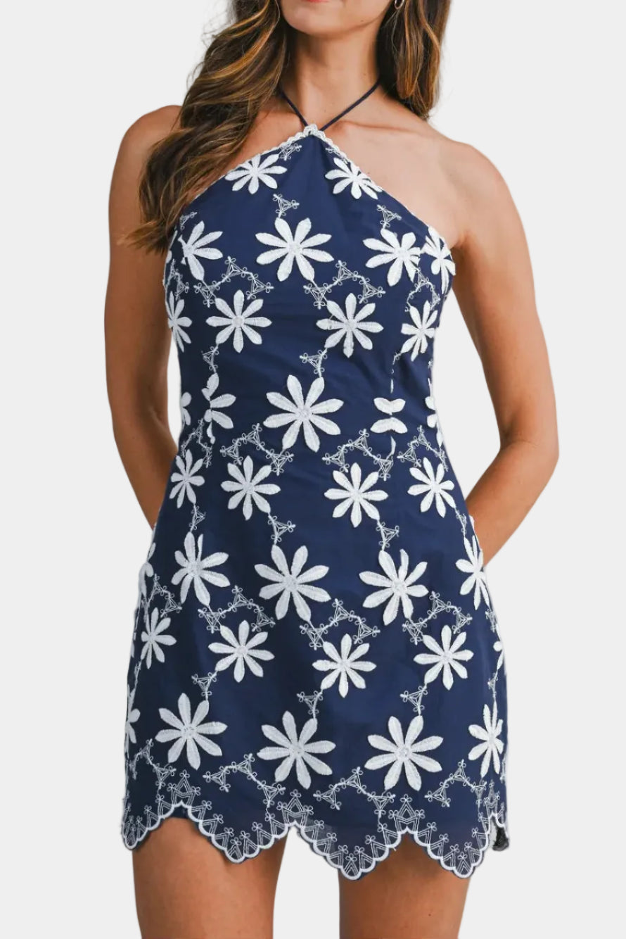 Anders Halter Mini Dress