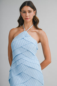 Britta Pleated Midi Dress