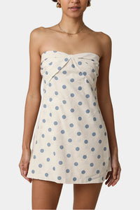 Baker Polka Dot Strapless Romper