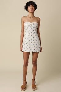 Baker Polka Dot Strapless Romper