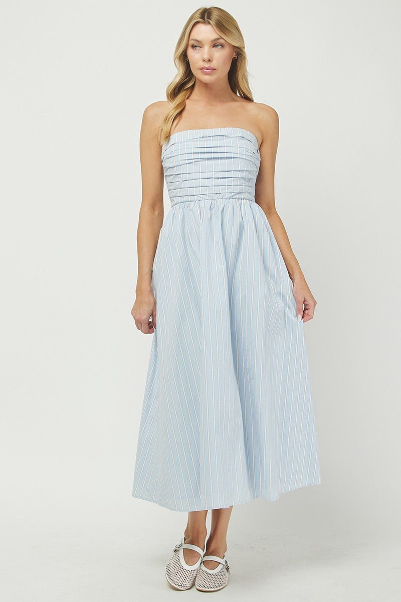 Pamela Striped Maxi Dress