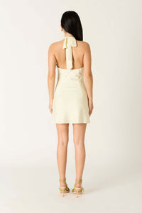 Everett Keyhole Halter Neck Mini Dress