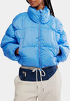 FP Movement In A Bubble Puffer Jacket in Riviera Blue