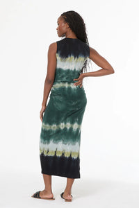 YFB Tamara Dress in Rainforest Terra Wash